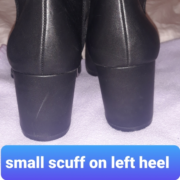 Torrid Faux Leather Faux Zip Booties - Picture 4 of 14